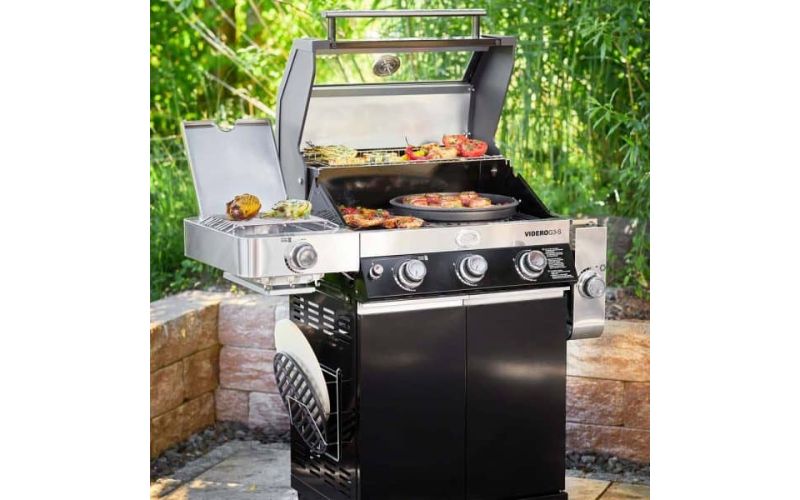 Bếp nướng BBQ Rösle 25530 VIDERO G3-S Vario 30 Mbar dùng gas3