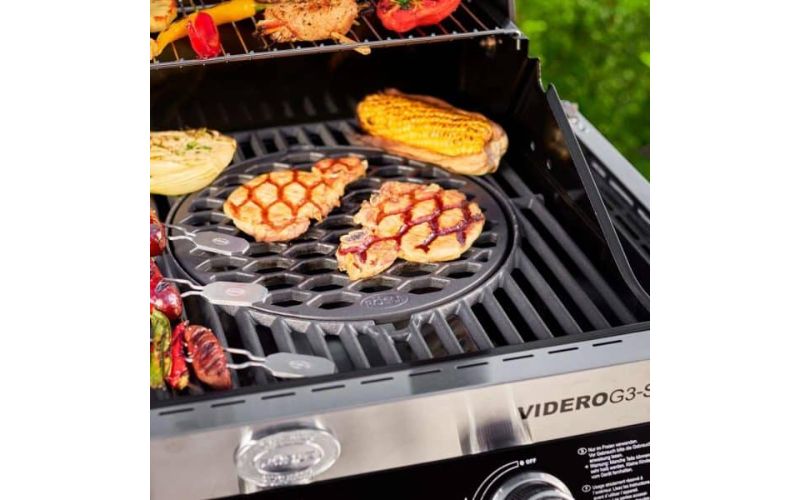 Bếp nướng BBQ Rösle 25530 VIDERO G3-S Vario 30 Mbar dùng gas2