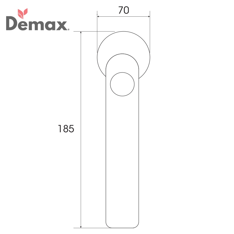 Khóa cửa điện tử Demax SL1050