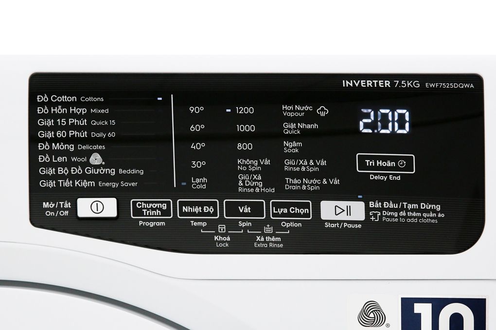 Máy giặt Electrolux EWF7525DQWA1