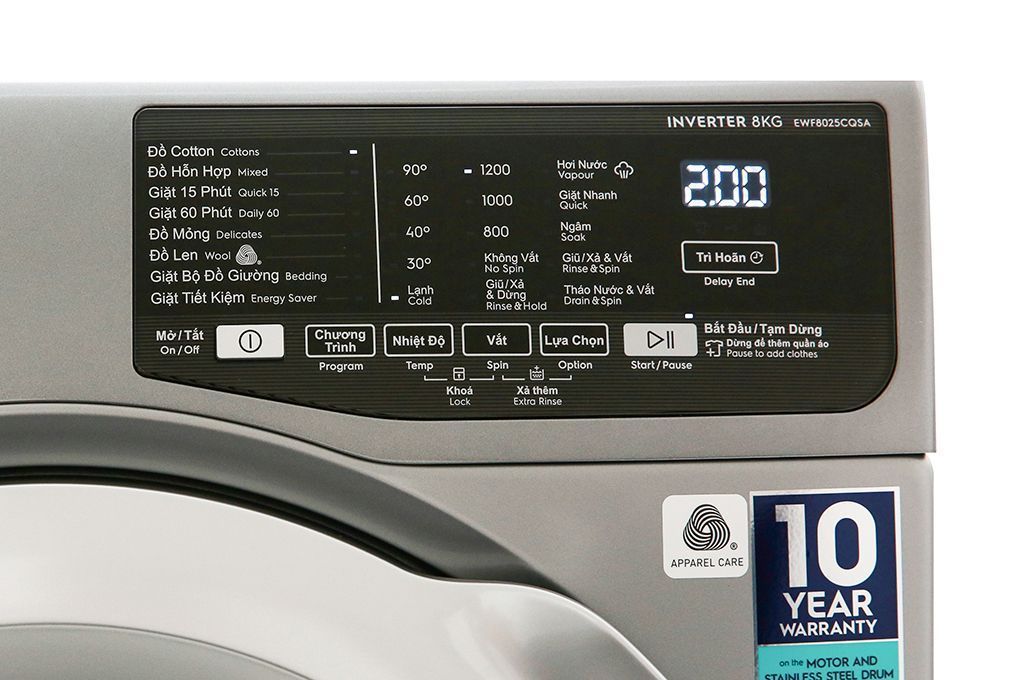 Máy giặt Electrolux EWF8025CQSA1