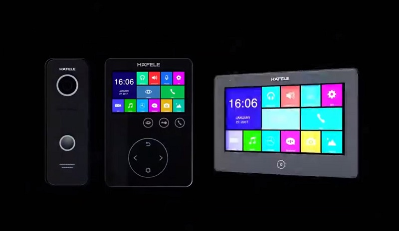 Chuông cửa Hafele có camera SLEEK 959.23.0853