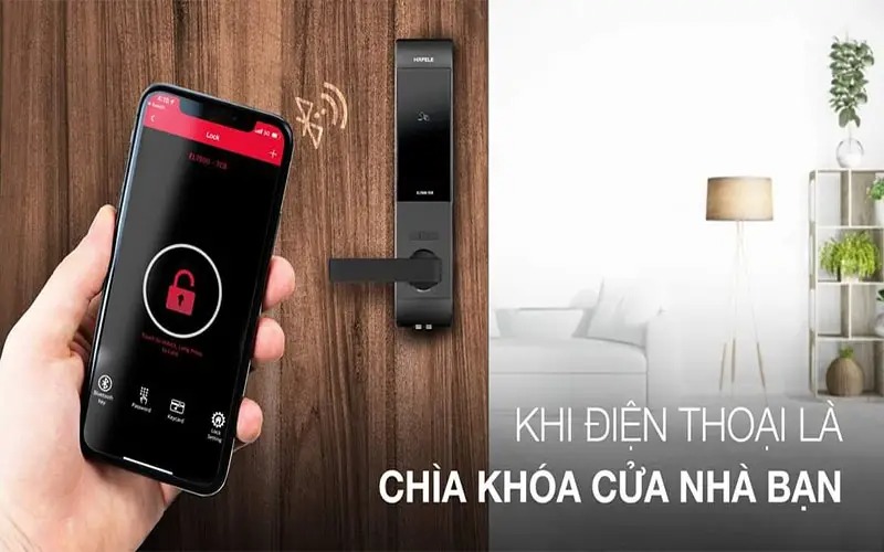 Khóa cửa điện tử Hafele EL7900-TCB 912.05.6461