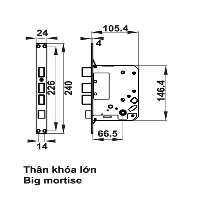 Khóa cửa điện tử Hafele EL7900-TCB 912.05.6471