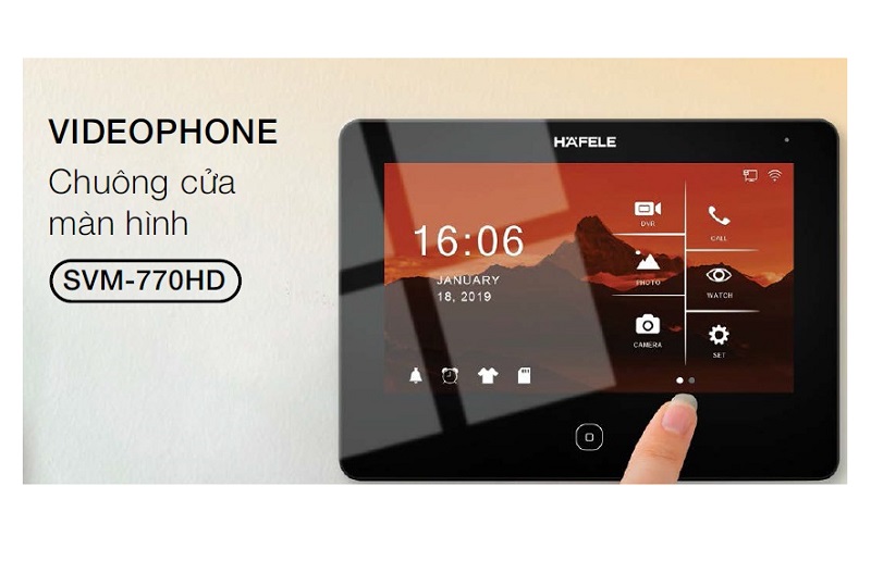 Chuông cửa màn hình Hafele SVM-770HD 959.23.0972