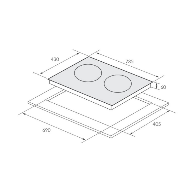 Bếp từ đôi Eurosun EU-T256Pro lắp âm4