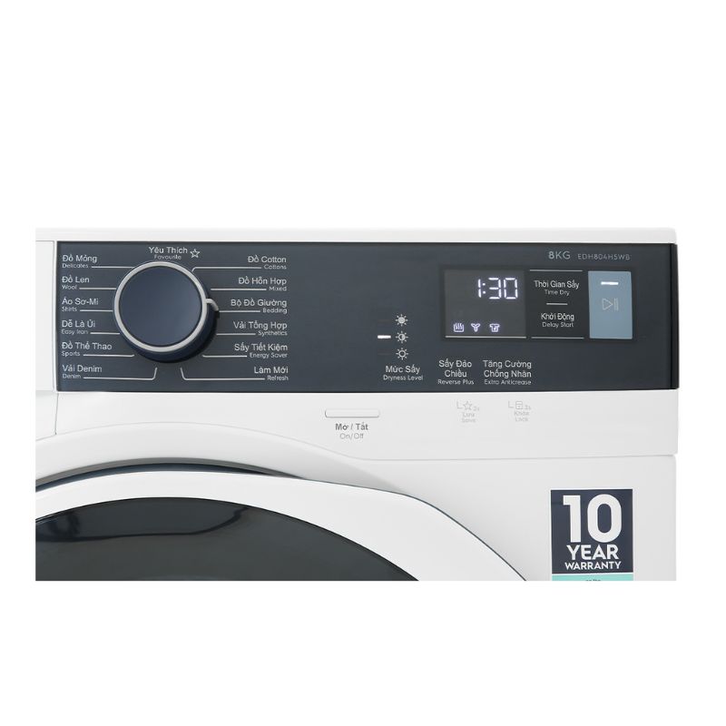 Máy sấy bơm nhiệt Electrolux EDH804H5WB2