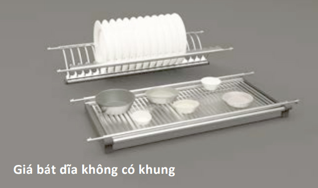 Rổ chén đĩa không khung PRESTO Cucina 544.40.025 Inox 304