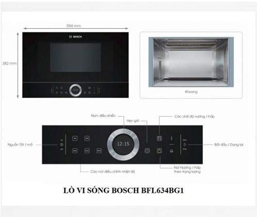 Lò vi sóng Bosch BFL634GB11