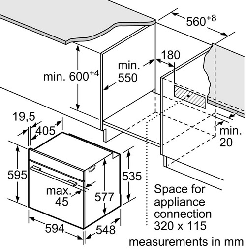 Lò nướng Bosch HRA512ES02