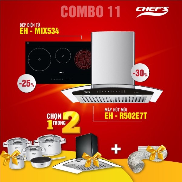 Khuyễn mãi 30/4 1/5 giảm giá 30% combo thiết bị nhà bếp