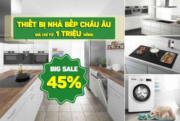 Khuyến mại thiết bị nhà bếp 20/10