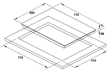 Thông số chi tiết của bếp từ Hafele HC I773B 536 01 595