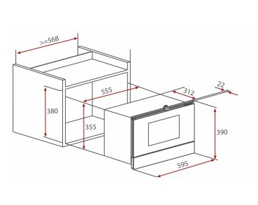 Thống số chi tiết của TEKA MWE 22 EGL