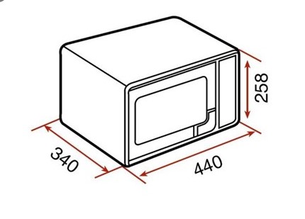 Lò vi sóng Teka MW 225 BLANCO