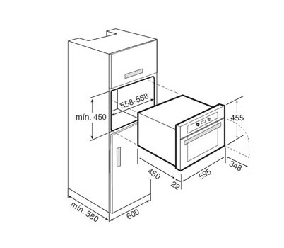 Thông số chi tiết của lò nướng kèm hấp Teka HK 930S