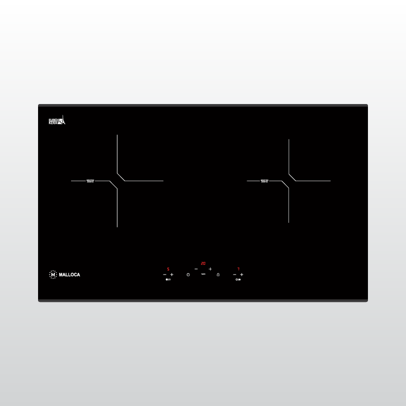 Bếp kính âm 2 từ Malloca MH-732 EI