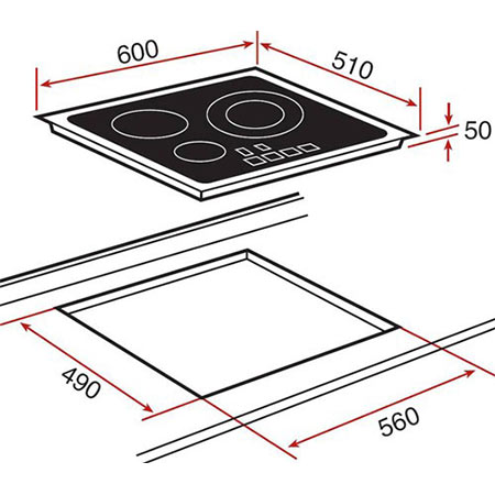 Bếp từ TEKA IRS 6310