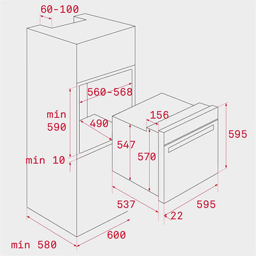 Lò nướng Teka HSB 6300