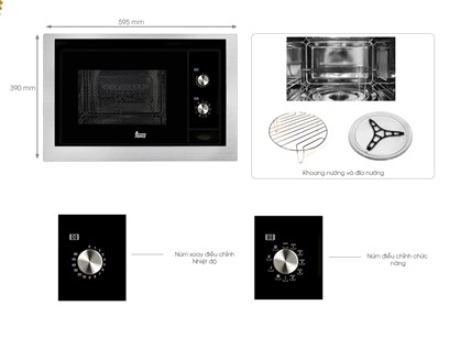 Các bộ phận chi tiết của lò vi sóng TEKA MWL 20 BI