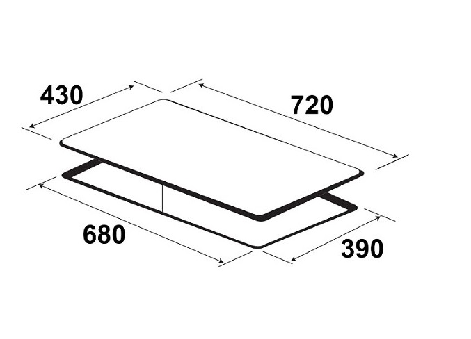 Bếp từ đôi Kaff KF - 179II0