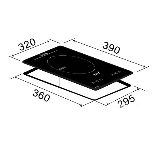 Bếp từ đơn âm Kaff KF-330I0