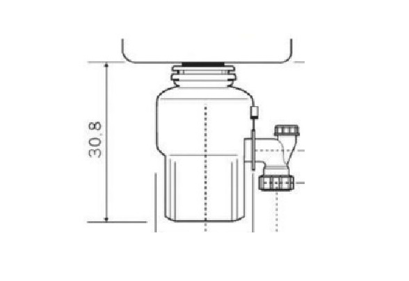 Máy hủy rác Kaff KF-BWD050