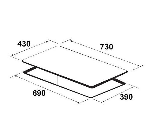 Bếp điện đôi Kaff KF-FL101CC0