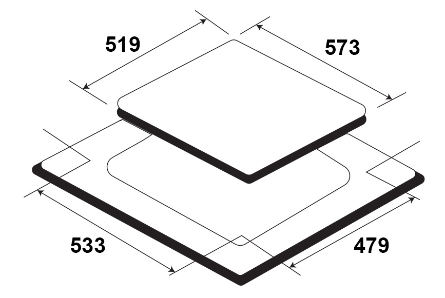 Bếp Từ 4 Vùng Nấu KAFF KF-HGEM9190