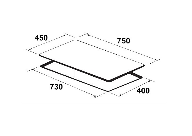 Bếp điện từ kết hợp Kaff KF-IC38010