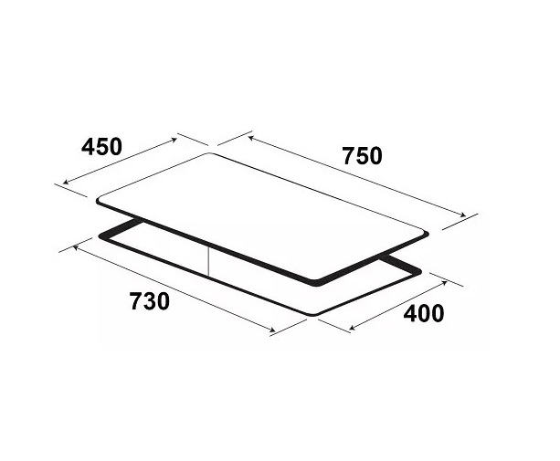 Bếp điện từ kết hợp Kaff KF - IC79H0