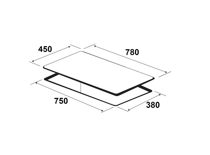 Bếp 3 từ Kaff KF-IG3001II0