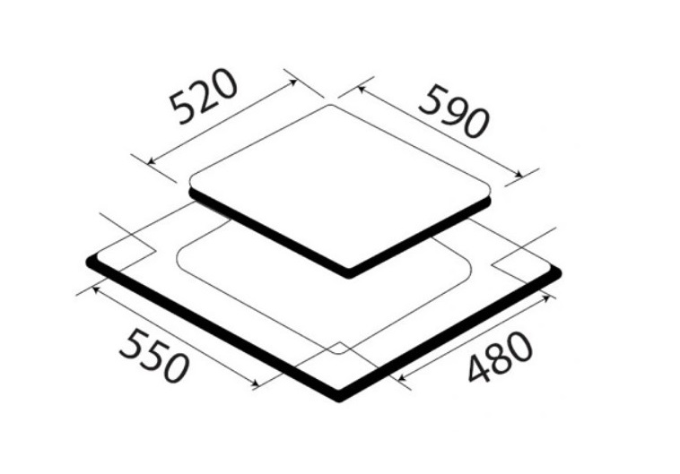 Bếp Điện Từ Kaff KF S48QH0