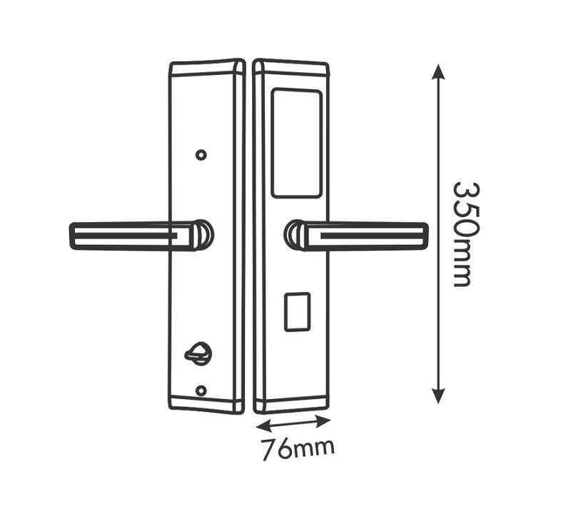 Khóa điện tử Kassler KL-667 Copper/ Khóa vân tay1