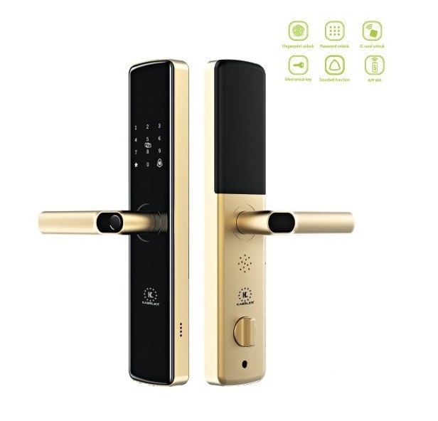 Khóa điện tử Kassler KL 678 GOLD APP/ Khóa vân tay0