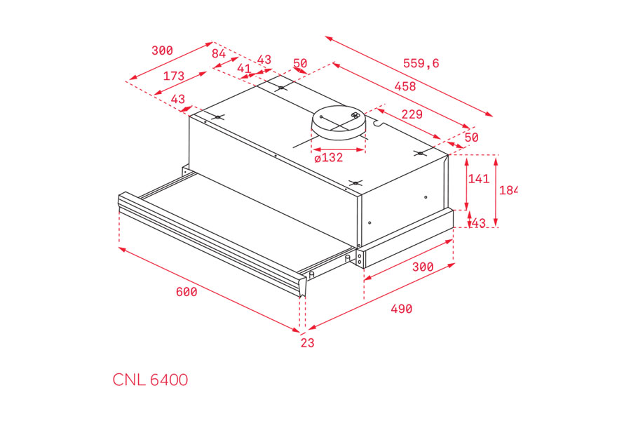 Máy hút mùi TEKA CNL 6400 404368000