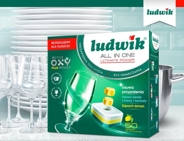 Viên rửa bát Ludwik All In One 50 viên