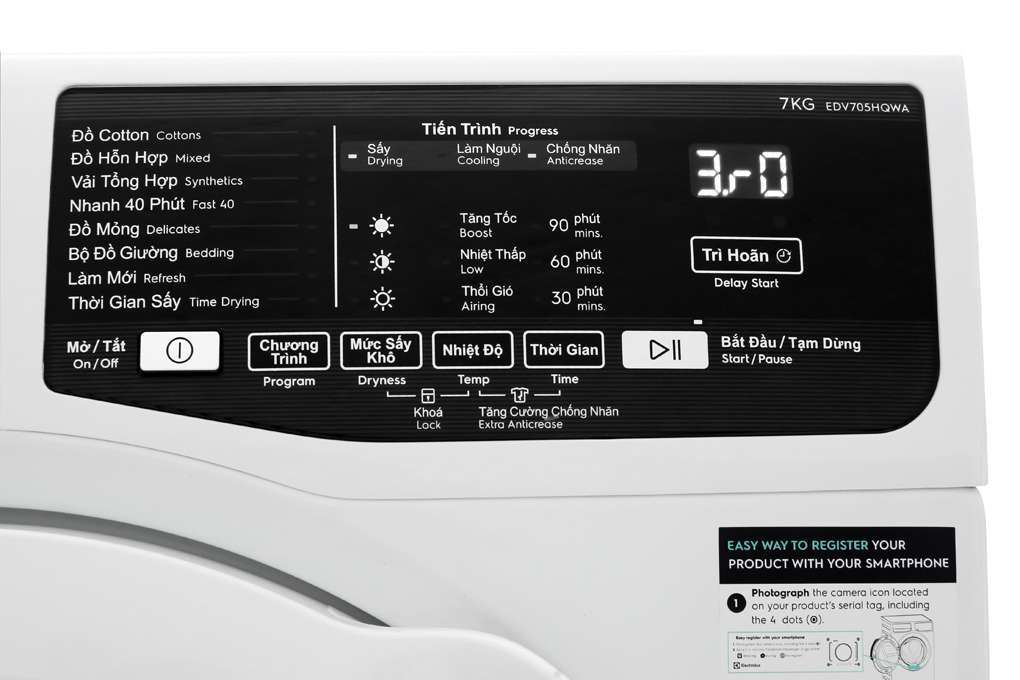 Máy sấy Electrolux EDV705HQWA0