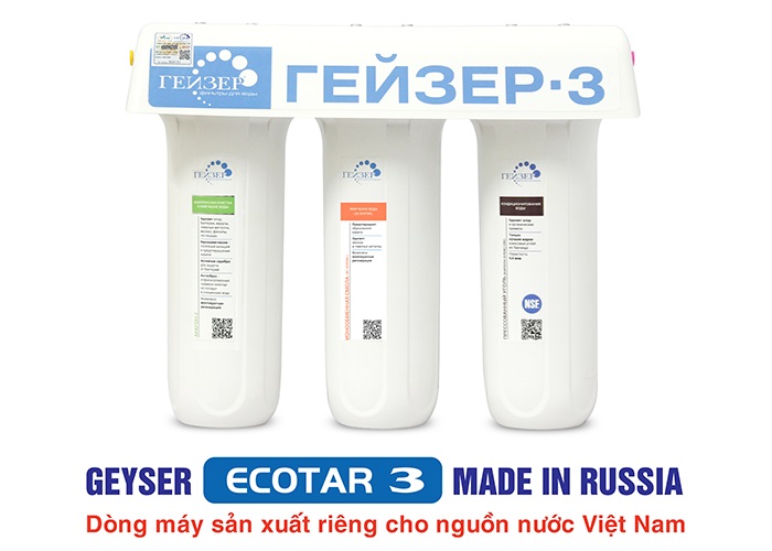 Máy lọc nước Nano Geyser Ecotar 3