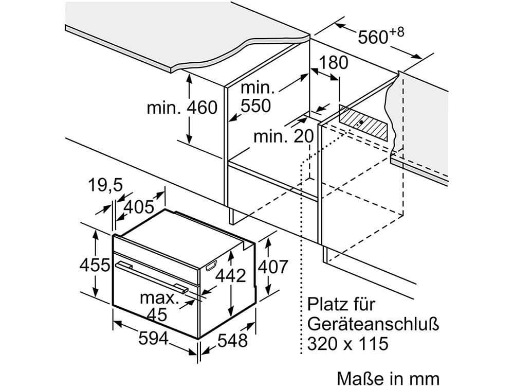 Lò hấp Bosch CDG634AS02