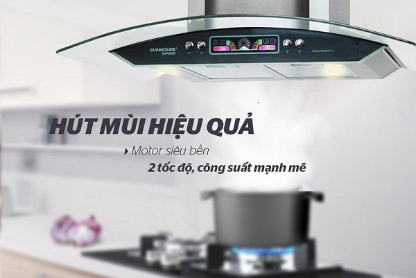 Giảm nhiệt độ trong bếp