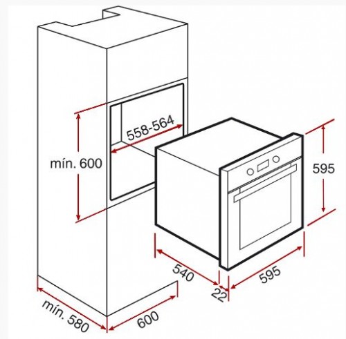 Lò nướng Teka HS 6350