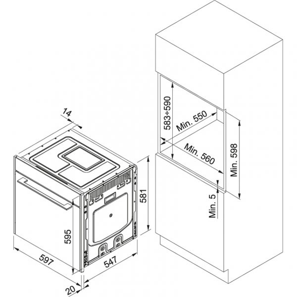 Lò nướng Franke FS 913 P BK DCT TFT0