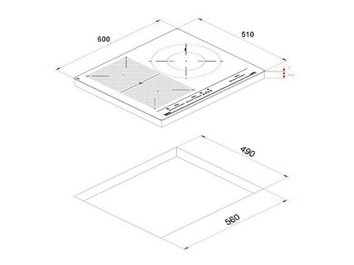 Bếp từ Teka IBC 63010 BK MSS 1125200060