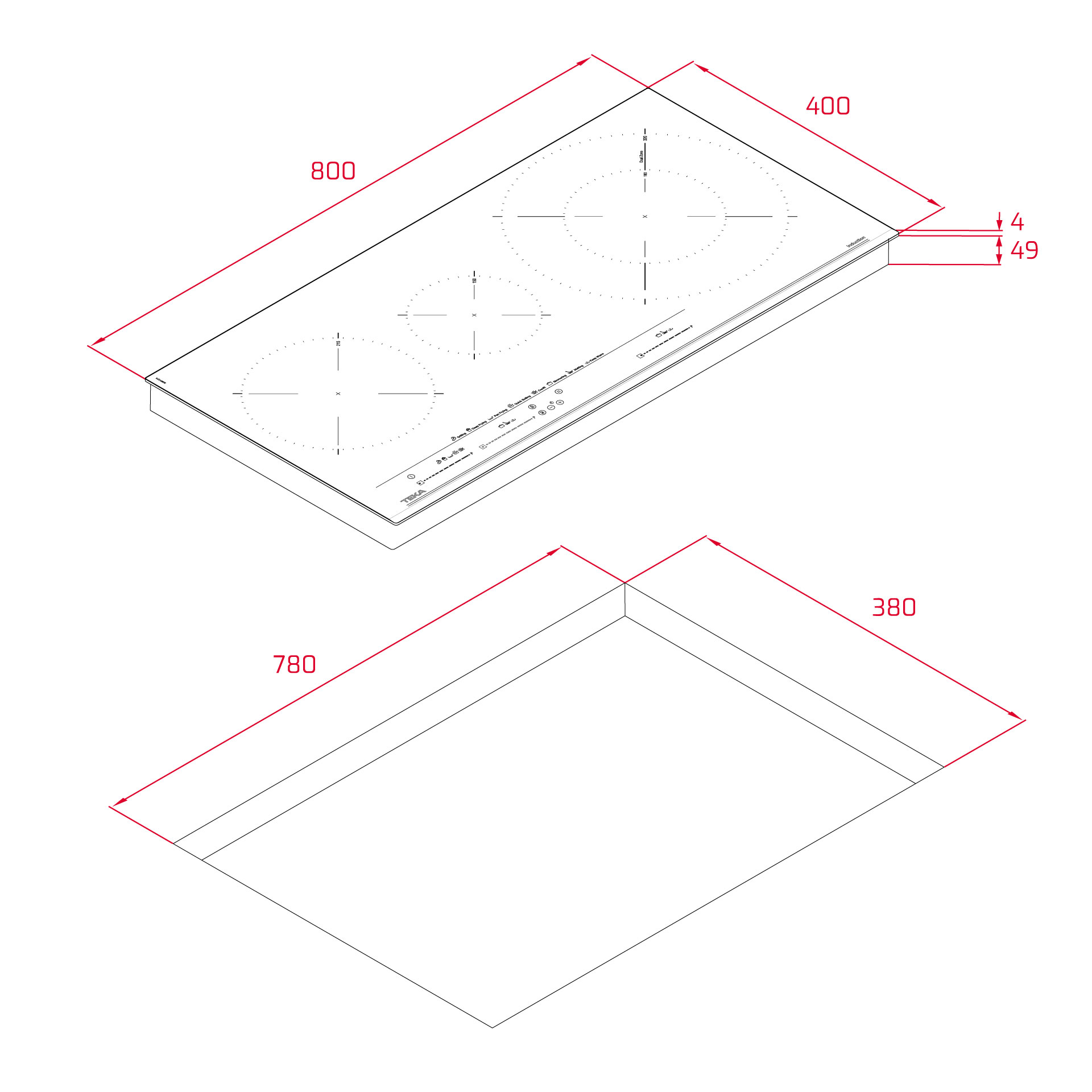 Bếp từ TEKA IZC 83620 MST BK 1125000391