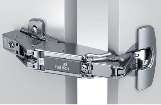 Bản lề Sensys giảm chấn 165 độ trùm ngoài Hettich HF165-F