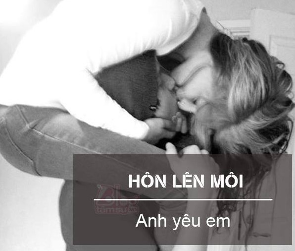 Hôn lên môi - Anh yêu em