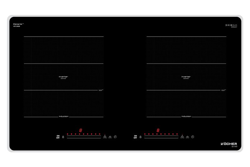 Bếp từ 2 vùng nấu Kocher DI-669