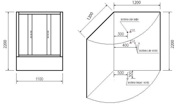 Phòng tắm xông hơi ướt Govern JS-01150