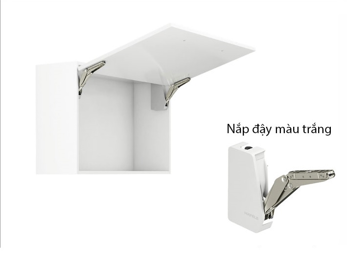 Bộ tay nâng FREE FLAP 1.7 Hafele 493.05.821 nắp trắng